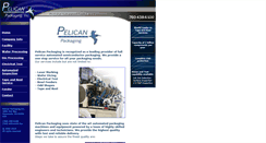 Desktop Screenshot of pelicanpackaging.com